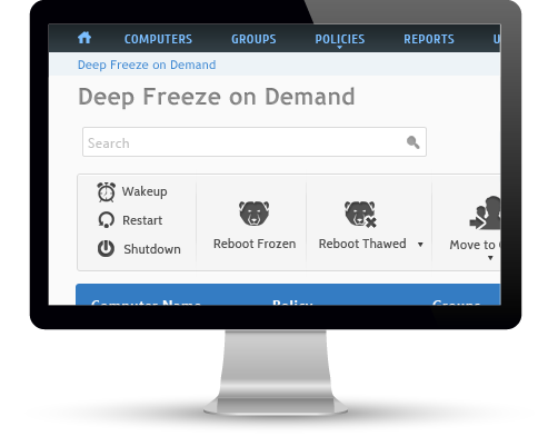 Faronics Deep Freeze: System restore solution
